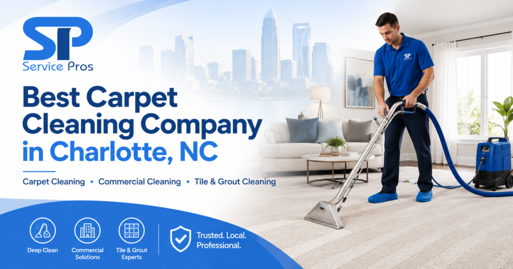Best Carpet Cleaning Company in Charlotte, NC  Service Pros Carpet Cleaning