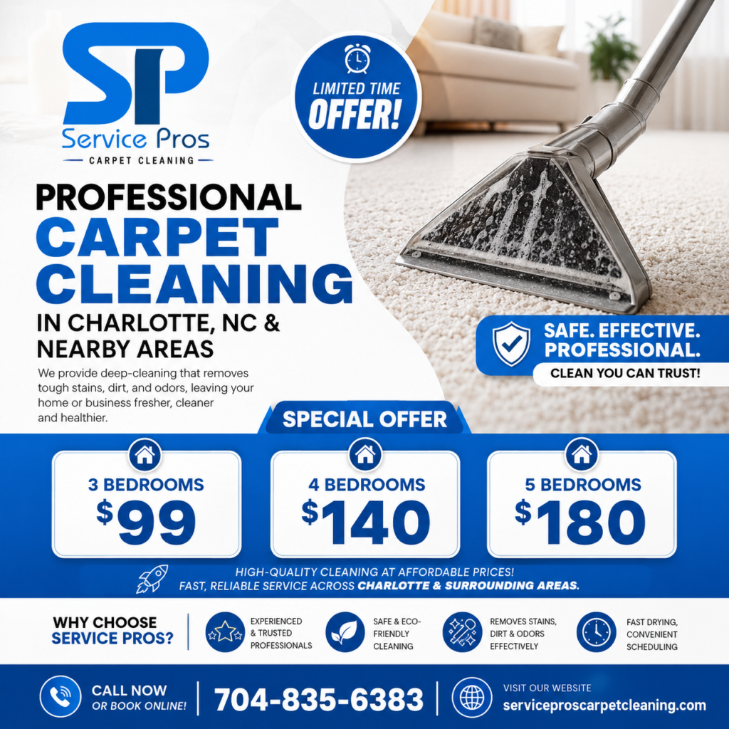 Professional Carpet Cleaning in Charlotte NC
